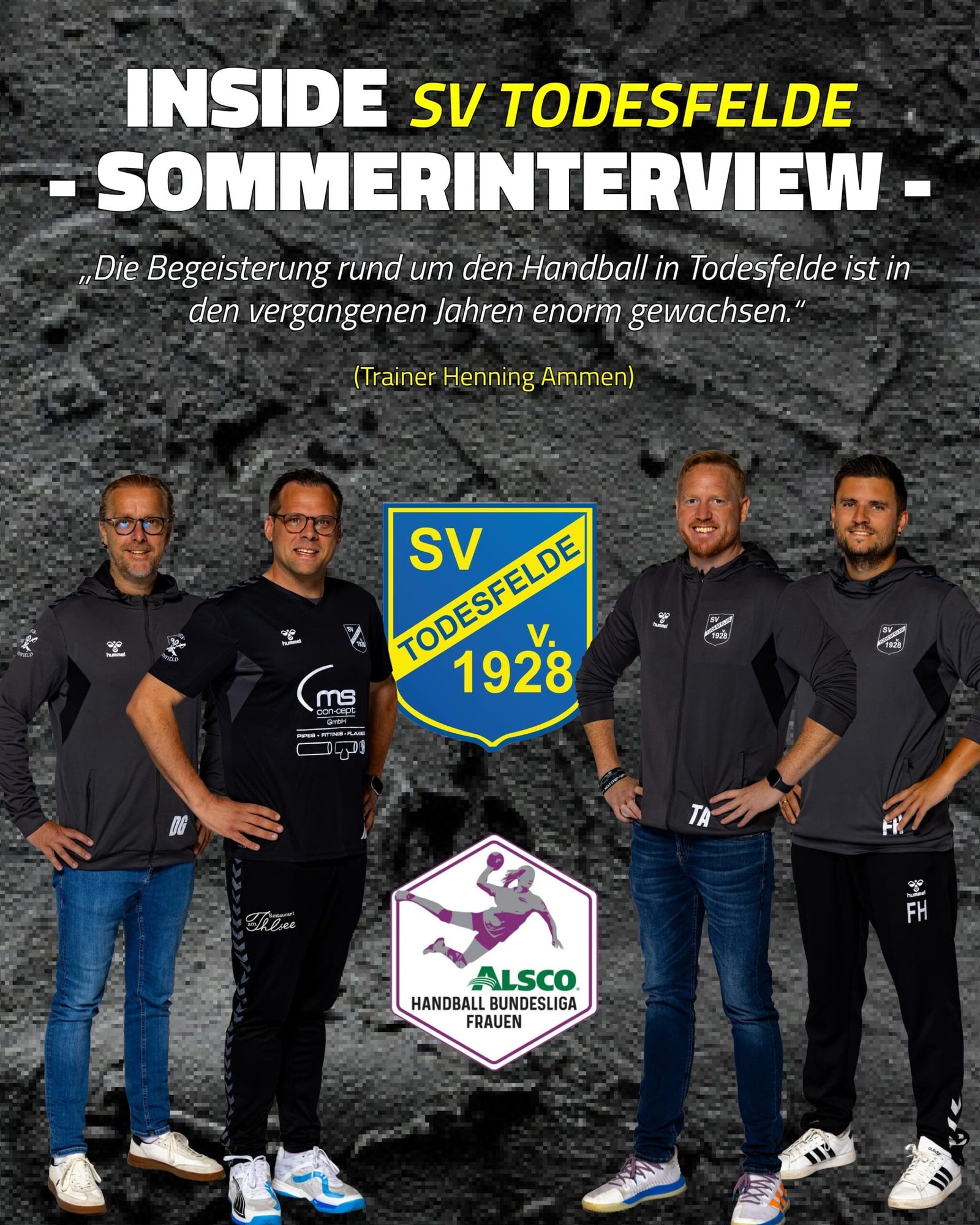 Sommerinterview mit Henning Ammen: „Wir wollen uns weiterentwickeln“