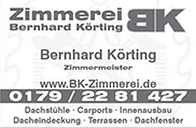 Logo Zimmerei Bernhard Körting