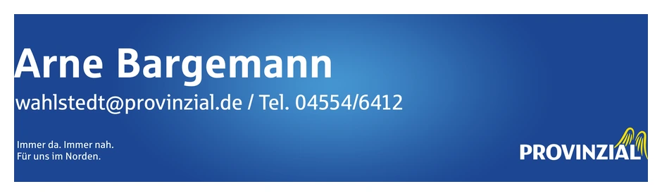 Logo Provinzial – Arne Bargemann